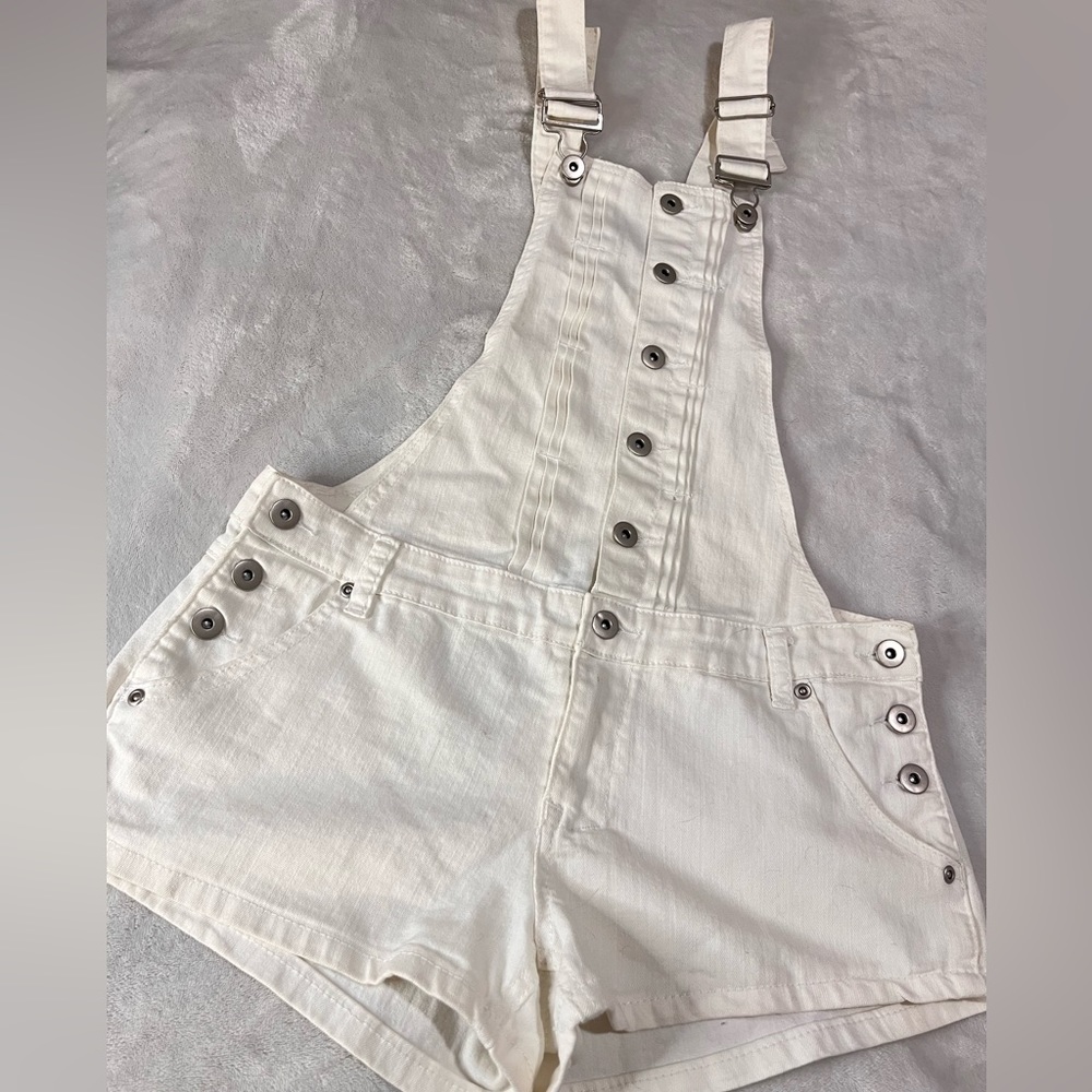 Rue21 romper denim white